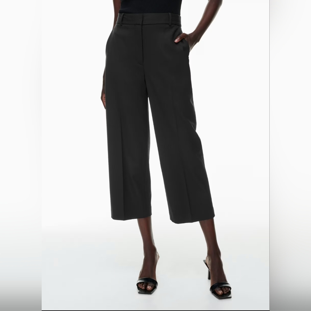 Babaton Agency Cropped Pant - Wool
